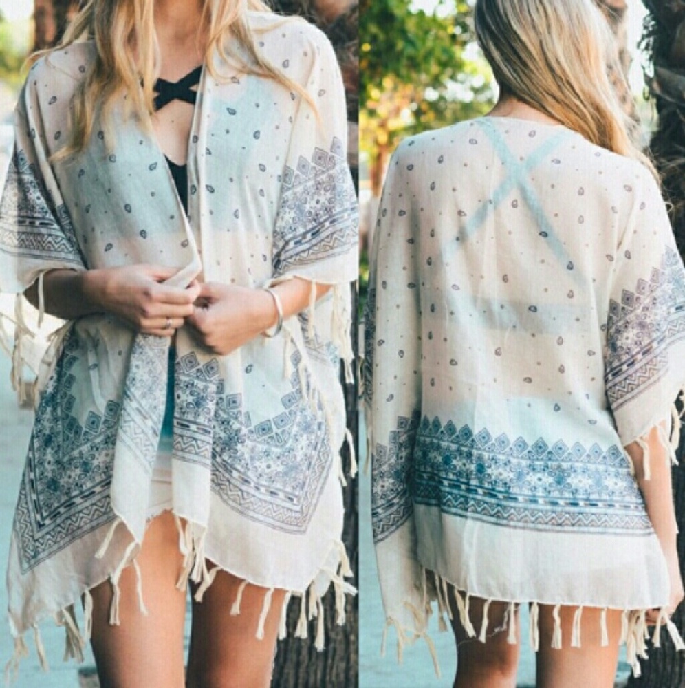 Kimono Beach or Pool Coverup